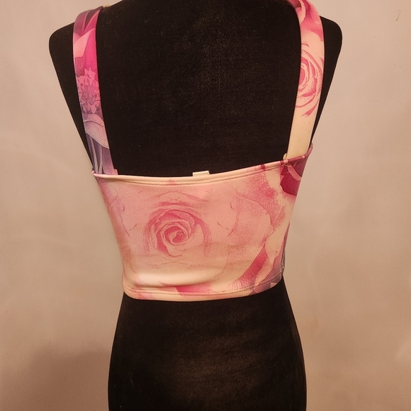 Blue Blush Crop top - Picture 3 of 4